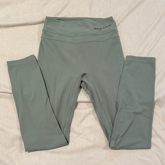 Gymshark Pants - GYMSHARK x Whitney Simmons Sage Green Legging